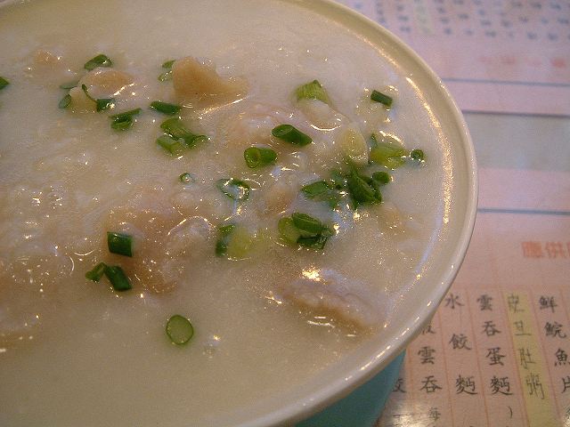 Pork rice porridge