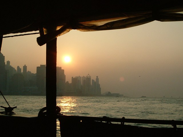 View from a ferry