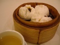 Barbecued pork in steamed bun