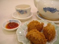 Deep-fried taro dumpling