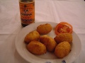Fish and potate ball
